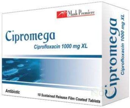 CIPROMEGA XL 1 GM 14 CAPS