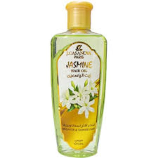 J CASANOVA HAIR OIL 210ML بالياسمين