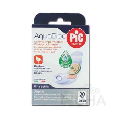 PIC AQUABLOC 20PCS MIX 3939 بلاستر ضد الماء مشكل