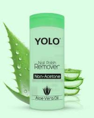 YOLO NAIL POLISH REMOVER NON ACETONE 135 Ml (ALOE VERA OIL)