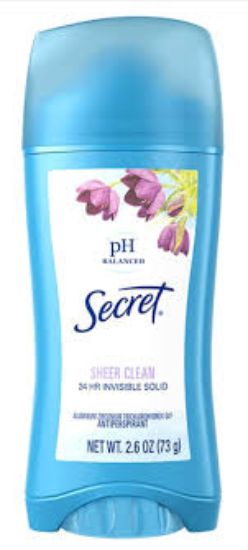 SECRET WOMEN STICK SHEER CLEAN 73G
