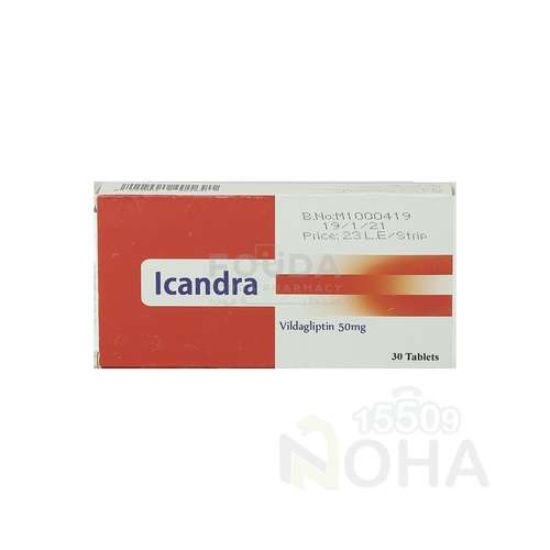 ICANDRA 50 MG 30 TAB 88.5 LE
