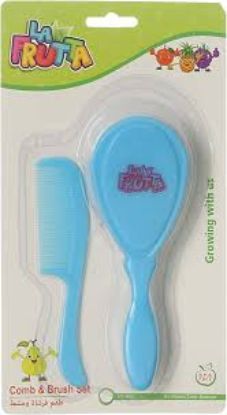 LA FRUTTA COMB & BRUSH SET طقم فرشة ومشط بيبي