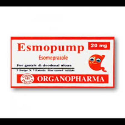 ESMOPUMP 20 MG 14 TAB 65 LE