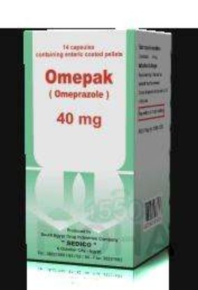 OMEPAK 40 MG 14 CAP 67 LE