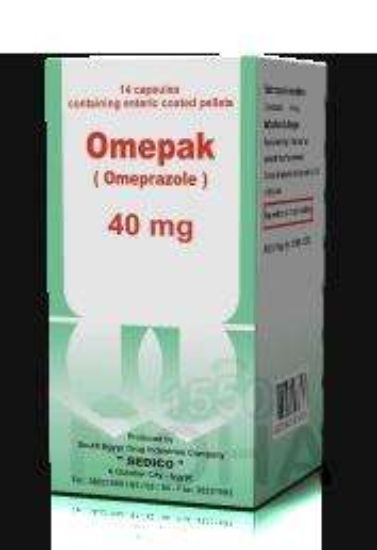 OMEPAK 40 MG 14 CAP 67 LE