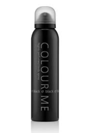 COLOUR ME BODY SPRAY BLACK 150ML اسود