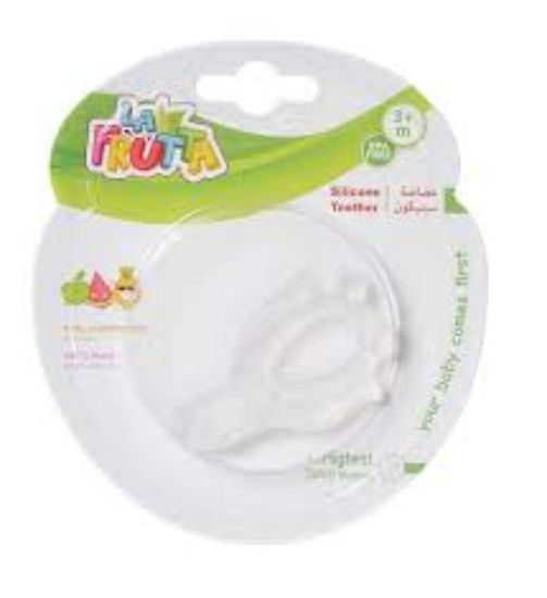 LA FRUTTA عضاضه سيليكون شفاف22344