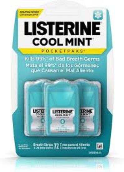 LISTERINE BREATH STRIPS 75 PACKS شرائح للفم