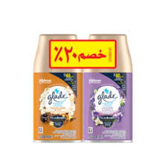 GLADE LAVENDER &ELEGANT AMBER &OUD  %عرض غيار خصم 20