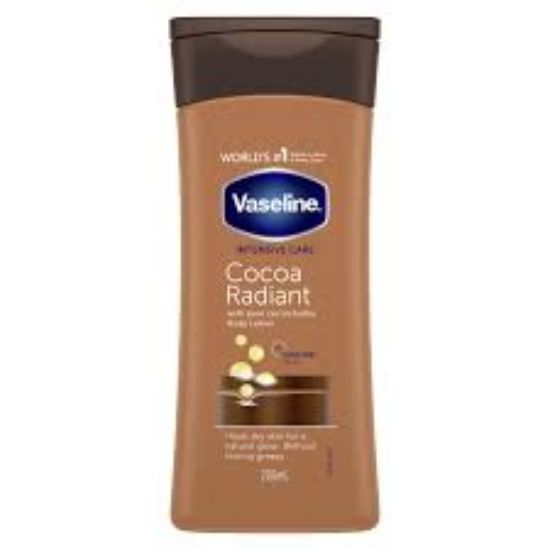 VASELINE INTENSIVE CARE COCOA RADIANT BODY LOTION 200ML