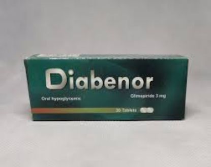 DIABENOR 3 MG 20 TAB 40.50 LE