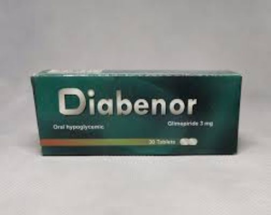 DIABENOR 3 MG 20 TAB 40.50 LE