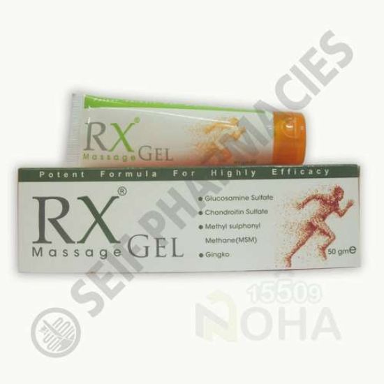 RX MASSAGE GEL 50 GM 80 LE