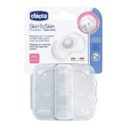 CHICCO NIPPLE SHIELDS 2PCS( M & L )