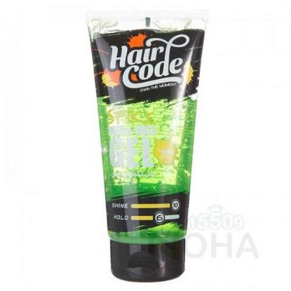 HAIR CODE GEL WET LOOK 160 ML+25ML FREE اخضر