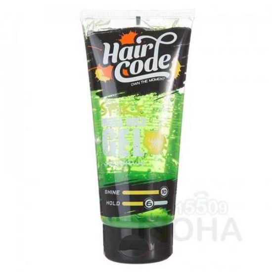HAIR CODE GEL WET LOOK 160 ML+25ML FREE اخضر