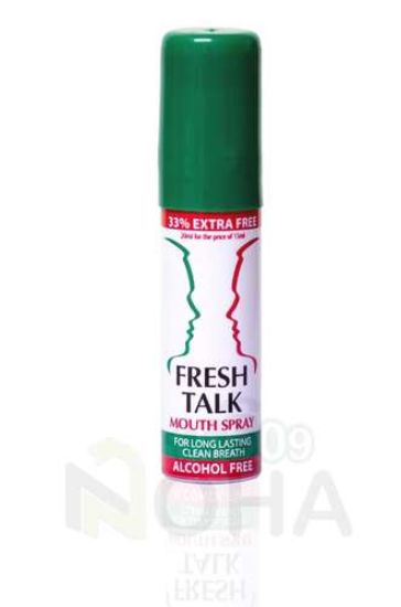 FRESH TALK MOUTH SPRAY 20 MLمعطر فم اسبراي اخضر