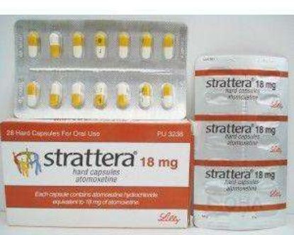 STRATTERA 18 MG 28 CAP