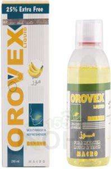 OROVEX BANANA MOUTH WASH 250 ML