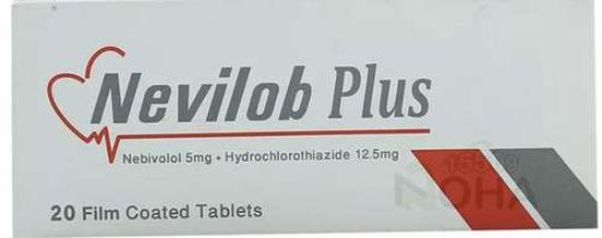 NEVILOB PLUS 5/12.5 MG 20 TAB 86 LE