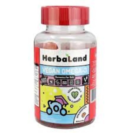 HERBALAND VEGAN OMEGA 3 FOR KIDS 60 GUMMIES