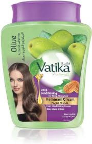 VATIKA HAIR MASK 1 KG DEEP MOISTURIZING WITH OLIVE AND ALMOND