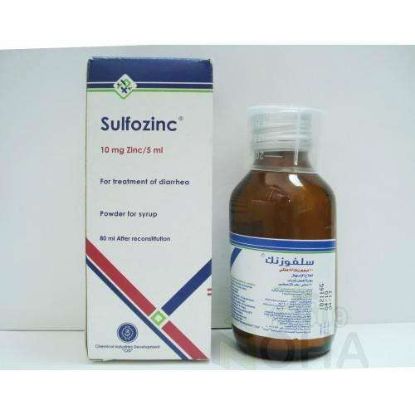 SULFOZINC 10 MG POWDER 80 ML SYRUP 22 LE