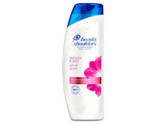 HEAD & SHOULDER  SMOOTH & SILKY SHAMPOO 600 ML 2IN1 انسيابي وحريري