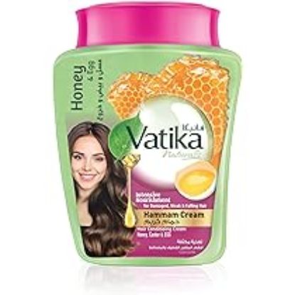 VATIKA HAIR MASK 250KGللشعر الضعيف بالعسل والخروع
