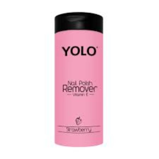 YOLO NAIL POLISH REMOVER 135 ML (STRAWBERRY)