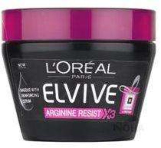 LOREAL ELVIVE ARGININE RESIST MASK 300 ML الاسود