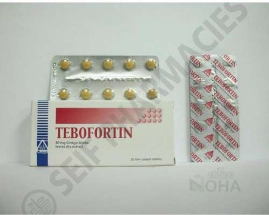 TEBOFORTIN FORT 80 MG 30 TAB 165 LE