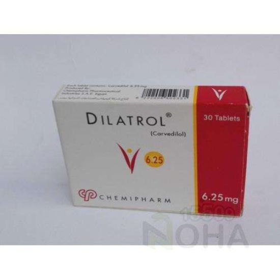 DILATROL 6.25 MG 30 TAB 31.5 LE