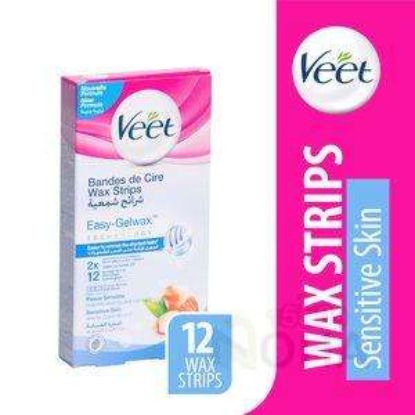 VEET SENSITIVE SKIN 12 WAX STRIP للبشرة الحساسة