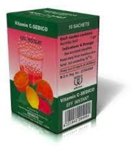 VITAMIN C-SEDICO EFF 10SA