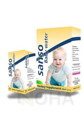 SANSO BABY WATER 100 ML SYRUP 60 LE