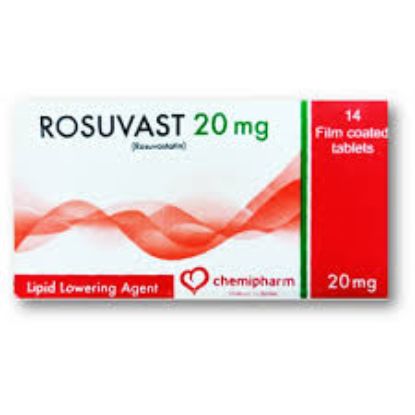 ROSUVAST 20 MG 14 TAB 118 LE