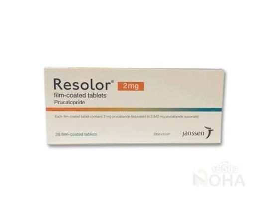 RESOLOR 2 MG 28 TAB 529 EL
