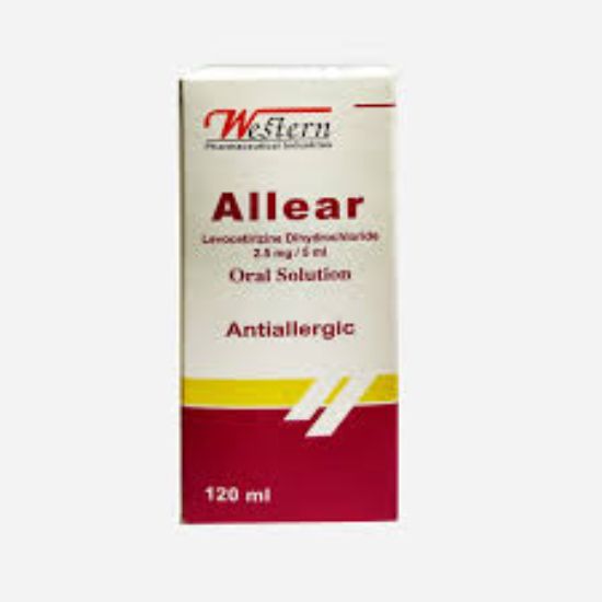 ALLEAR 2.5 MG / 5 ML SYRUP 120 ML 15 LE