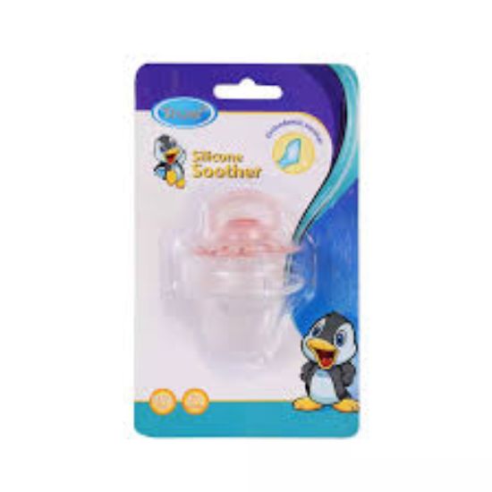 True Silicone Soother 6+ سكاته بغطاء