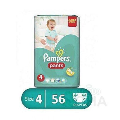 PAMPERS PANTS 4- 58 PCS