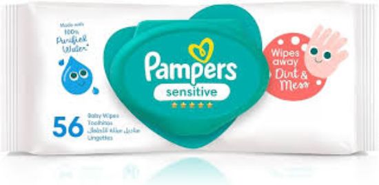 PAMPERS SENSITIVE PROTECT, 56 WIPES