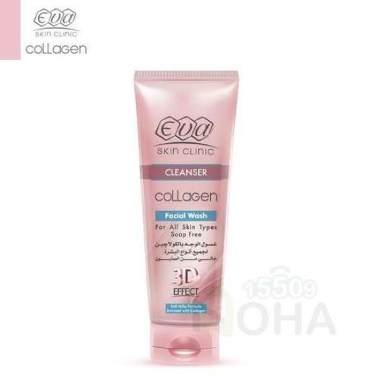 EVA SKIN CLINIC ANTI-AGEING CLEANSER COLLAGEN FACIAL WASH 3D EFFECT 150 ML