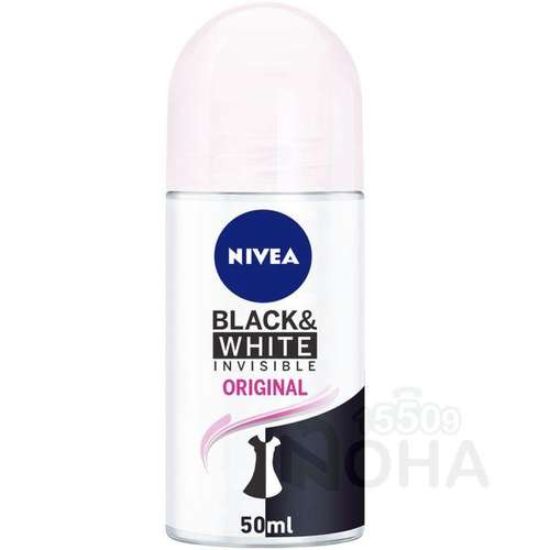 NIVEA WOMAN BLACK&WHITE INVISIBLE ORIGINAL ROLL ON CLEAR 50 ML