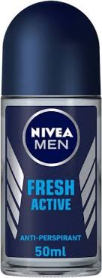 NIVEA MEN FRESH ACTIVE 50ML ROLL ON 15%