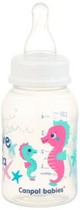 CANPOL BABY PLASTIC BOTTLE 120 ML 59/100CB3M+