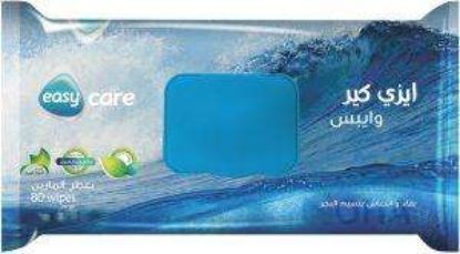 EASY CARE ADULT 80 WIPES نسيم البحر للكبار ازرق