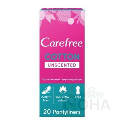 CAREFREE NORMAL WITH COTTON 56 بلا عطر