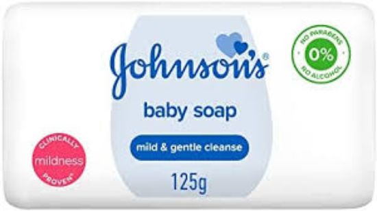 JOHNSONS BABY SOAP 125 G ابيض
